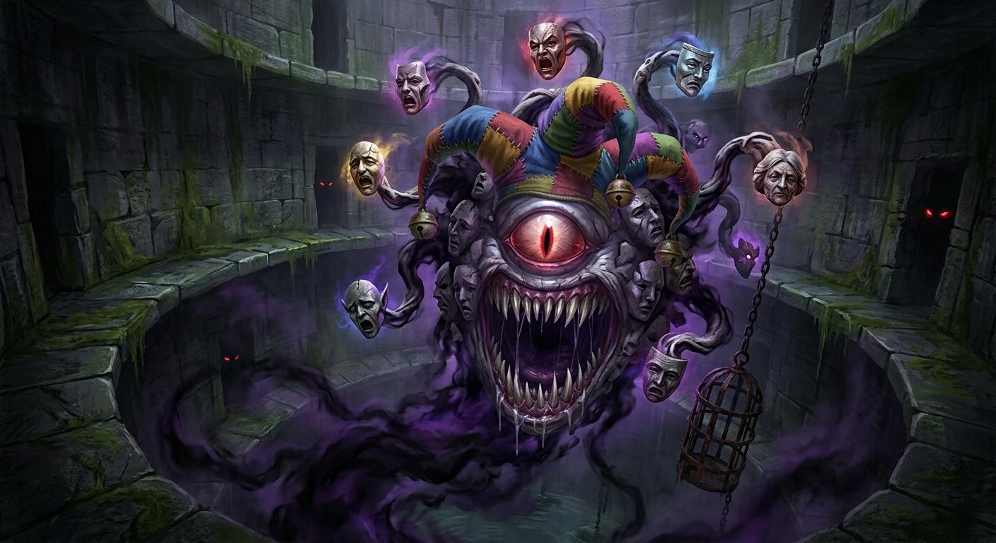 The Shadow Harlequin descends