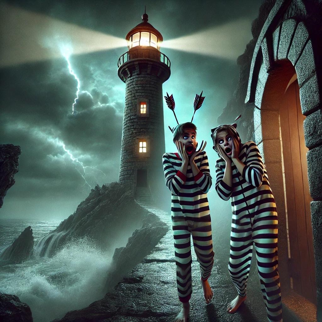 Sleepwalkers at the lighthouse